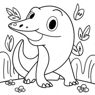 Burgess Animal Coloring Pages