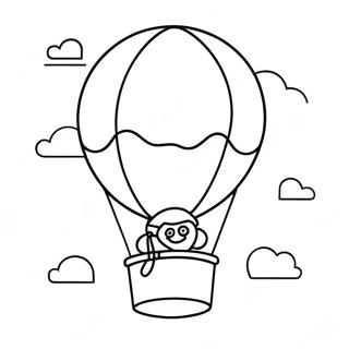 Up Balloon Adventure Coloring Page 601-478