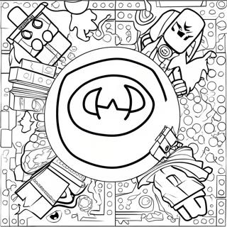 Lego Justice League Coloring Pages