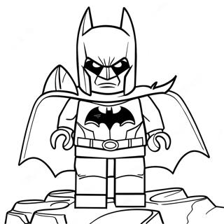 Batman Lego Justice League Coloring Page 60253-48487