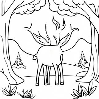 Sublime Nature Scene Coloring Page 60262-48498