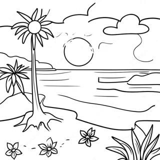 Sublime Sunset Coloring Page 60263-48496