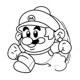 Mario Bomb Coloring Pages