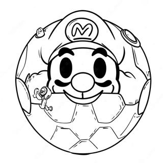 Mario Bomb Character Coloring Page 60272-48502