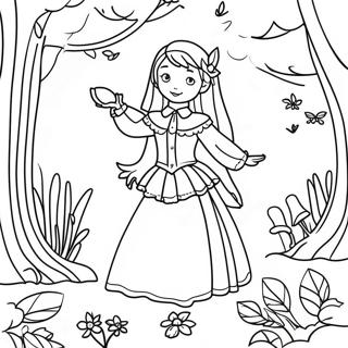 Johanna Bradford Magical Forest Coloring Page 60283-48509