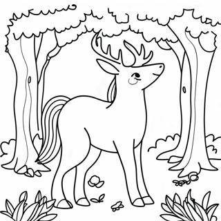 Johanna Bradford Magical Forest Coloring Page 60283-48510