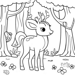 Johanna Bradford Magical Forest Coloring Page 60283-48511