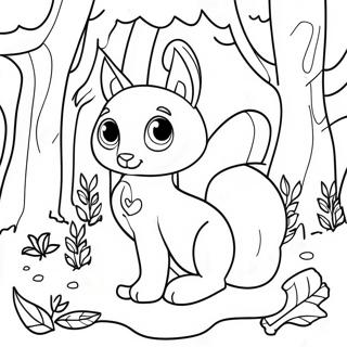 Johanna Bradford Magical Forest Coloring Page 60283-48512