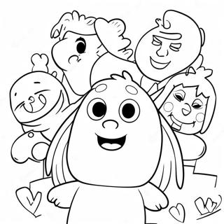 Doug Coloring Pages