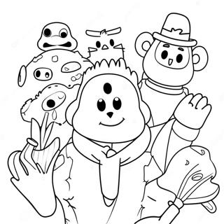 Doug And Friends Coloring Page 60313-48534