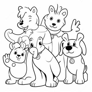 Doug And Friends Coloring Page 60313-48535