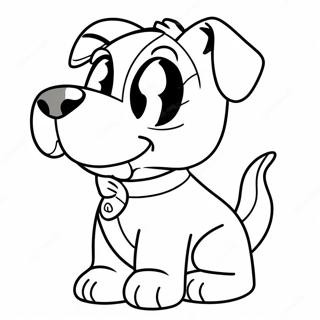 Pound Puppies Coloring Pages