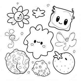 Fun Dot Coloring Page With Animals 6032-4987