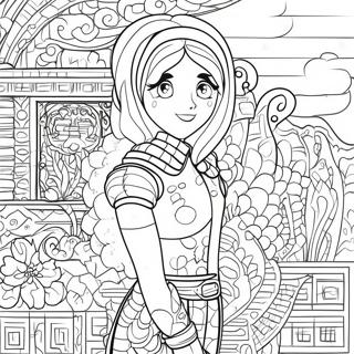 Pixel Art Coloring Pages