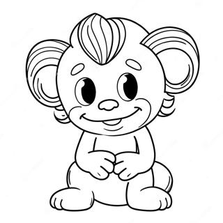 Thing 1 Coloring Page 60342-48560