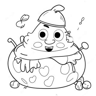 Funny Thing 1 Coloring Page 60343-48563