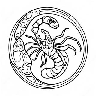 Scorpio For Adults Coloring Pages