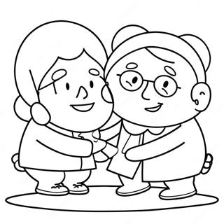 Love Your Neighbor Coloring Page 60402-48608