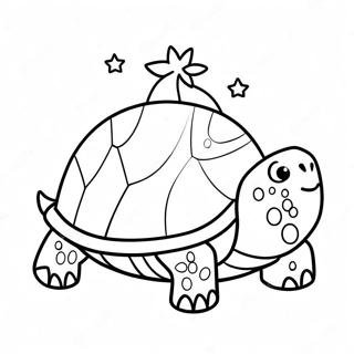 Christmas Turtle Coloring Page 60422-48620