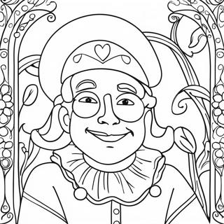 Jester Garten Of Banban Coloring Pages