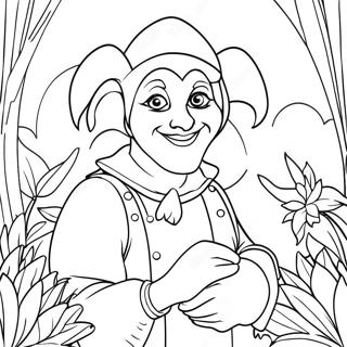 Jester Garten Of Banban Coloring Page 60432-48644