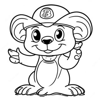 Buc-Ee's Coloring Pages