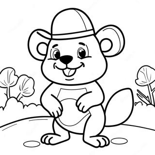 Buc Ee S Beaver Coloring Page 60452-48648