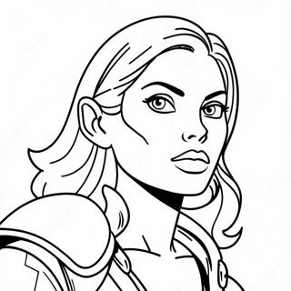 Scarlet Overkill Character Coloring Page 60462-48654