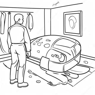 Crime Scene Investigation Coloring Page 60482-48672