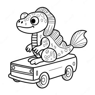 Gekko Mobile In Action Coloring Page 60503-48689