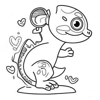 Gekko Mobile In Action Coloring Page 60503-48690