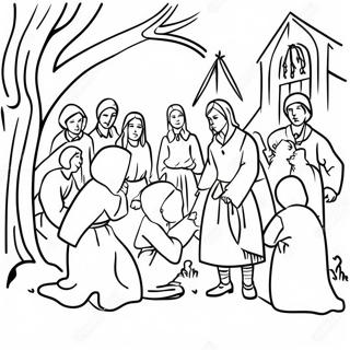 Salem Witch Trials Coloring Pages