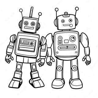 Robots Movie Coloring Pages