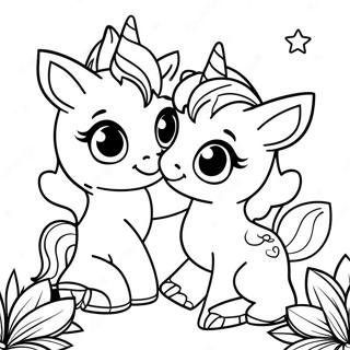 Baby Unicorns Coloring Page 60562-48734