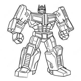 Optimus Prime Combiner Coloring Page 60573-48752