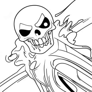 Ghost Rider Coloring Page 6061-5000