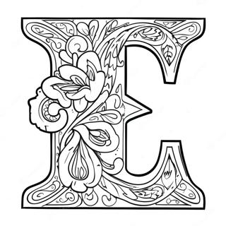 Capital Letter I Coloring Pages