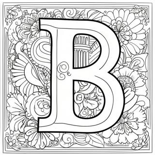 Illustrative Capital Letter I Coloring Page 60663-48814