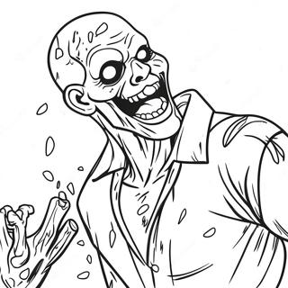 Zombies Coloring Pages