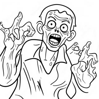 Zombies Coloring Page 60682-48835