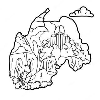 West Virginia Coloring Pages