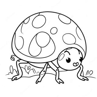 Grouchy Ladybug Coloring Pages