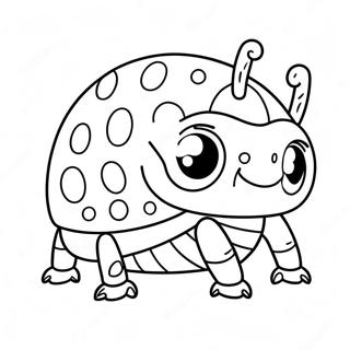 Grouchy Ladybug Coloring Page 60702-48848