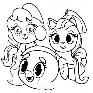 My Little Pony Cutie Mark Crew Coloring Pages