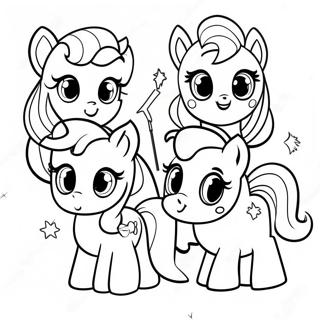 My Little Pony Cutie Mark Crew Coloring Page 60712-48854