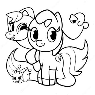 My Little Pony Cutie Mark Crew Coloring Page 60712-48855