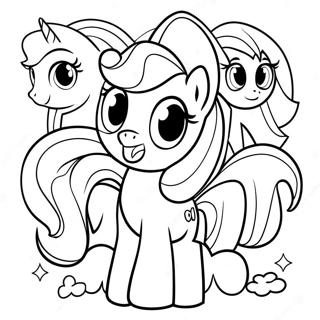 My Little Pony Cutie Mark Crew Coloring Page 60712-48856