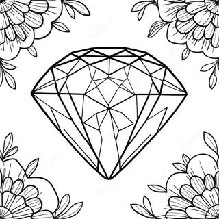 Diamond Coloring Page 6071-5010