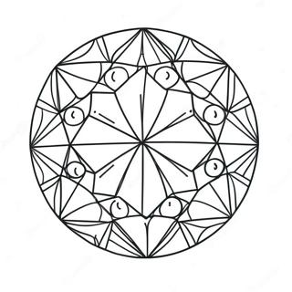 Diamond Coloring Page 6071-5012