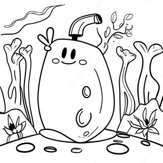 Water Conservation Awareness Coloring Page 60722-48863